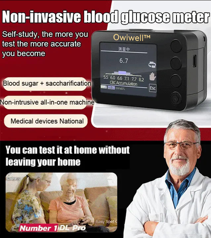 Owiwell™ Advanced Non-Invasive Glucose Monitor-99.9% Accuracy + Exclusive Gift ✅TGA Approved